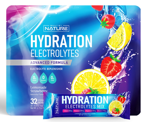 Electrolytes Powder Hydration Packets